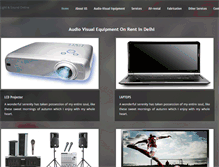 Tablet Screenshot of lightandsoundonline.com